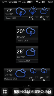 Mod Icons Weather WeatherClock v.32 By Vitan04