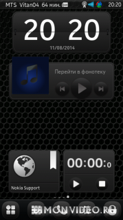 DigitalClock Clone Deep Grey By Aks79