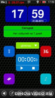 Vibrant Colourful Widgets by achambo