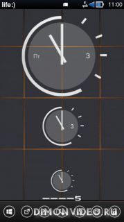 Skin Analog Clock by Kkroto