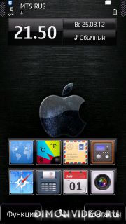 iPhone blue violet by axm2012