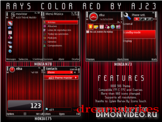 Rays_Colors_Red by AJ23