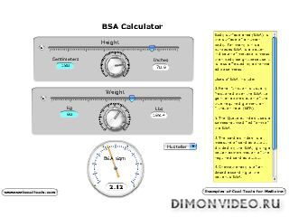 BSA Calculator