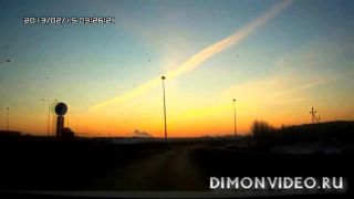 Челябинский метеорит взорвал НЛО?