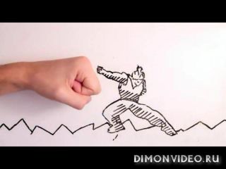 Бой руки аниматора с его творением